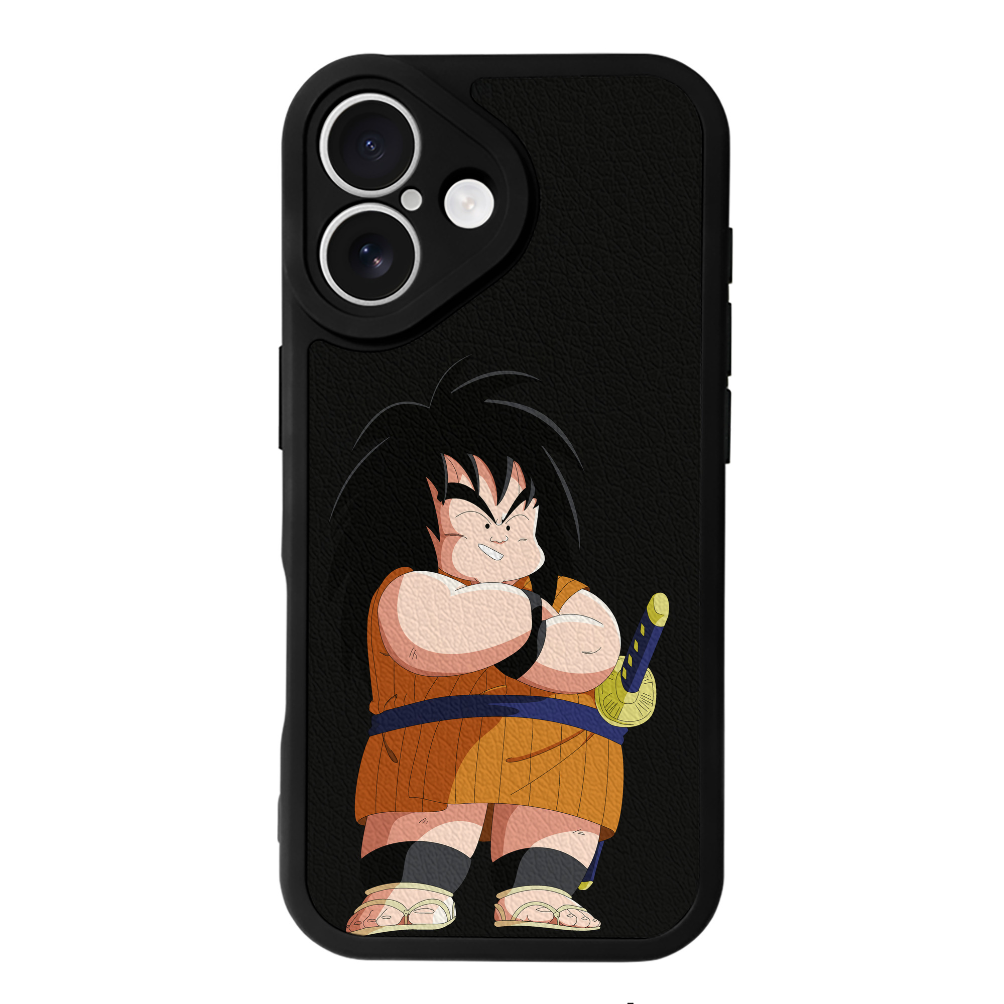 （画像用） ドラゴンボール やじろべえ DRAGON BALL Yajirobe 【iPhone 16シリーズ対応】シリコンスマホケース（レザー調） 材質：シリコン